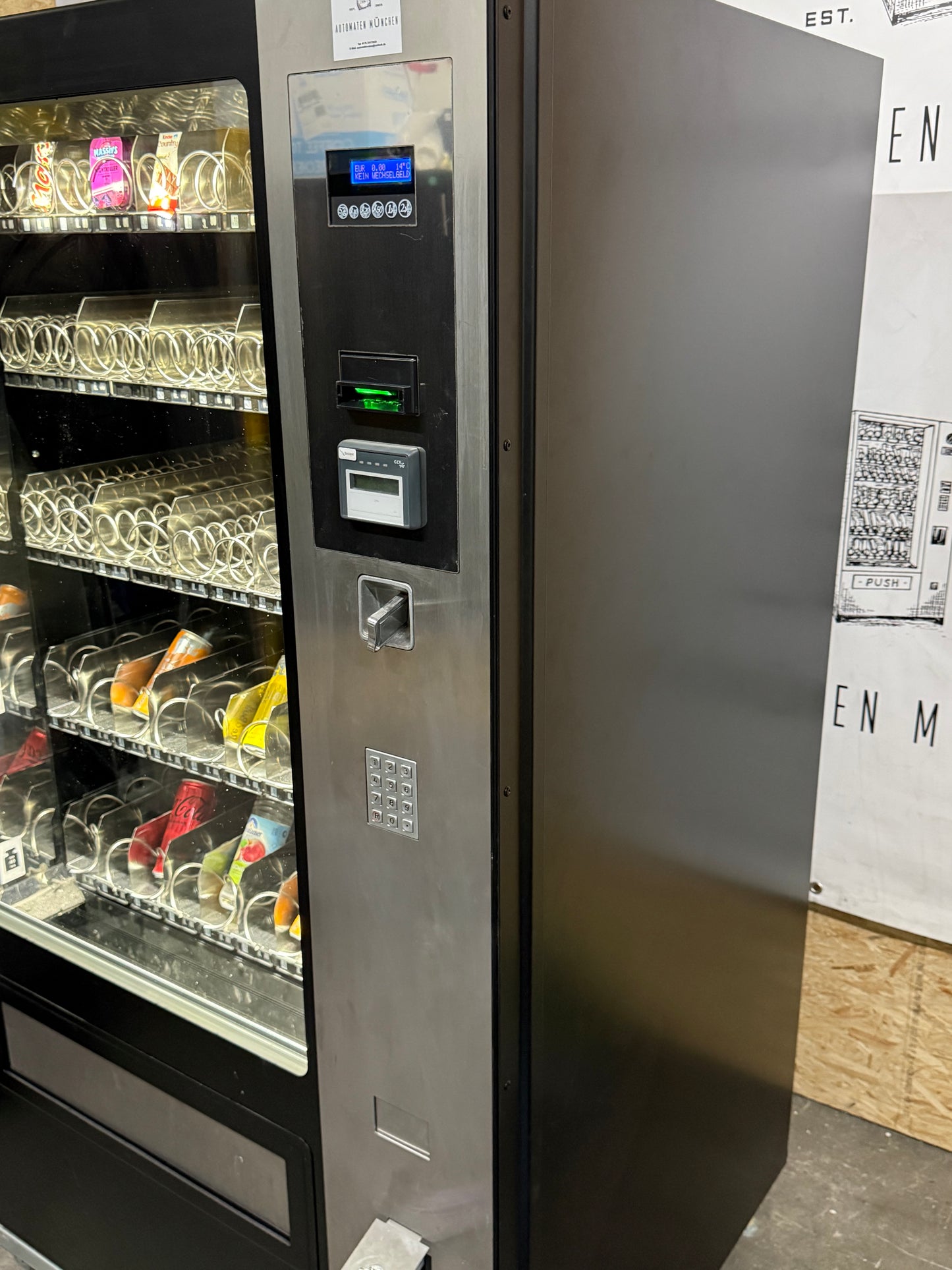 Snackautomat, Getränkeautomat Sielaff SÜ 2020 Baujahr 2021